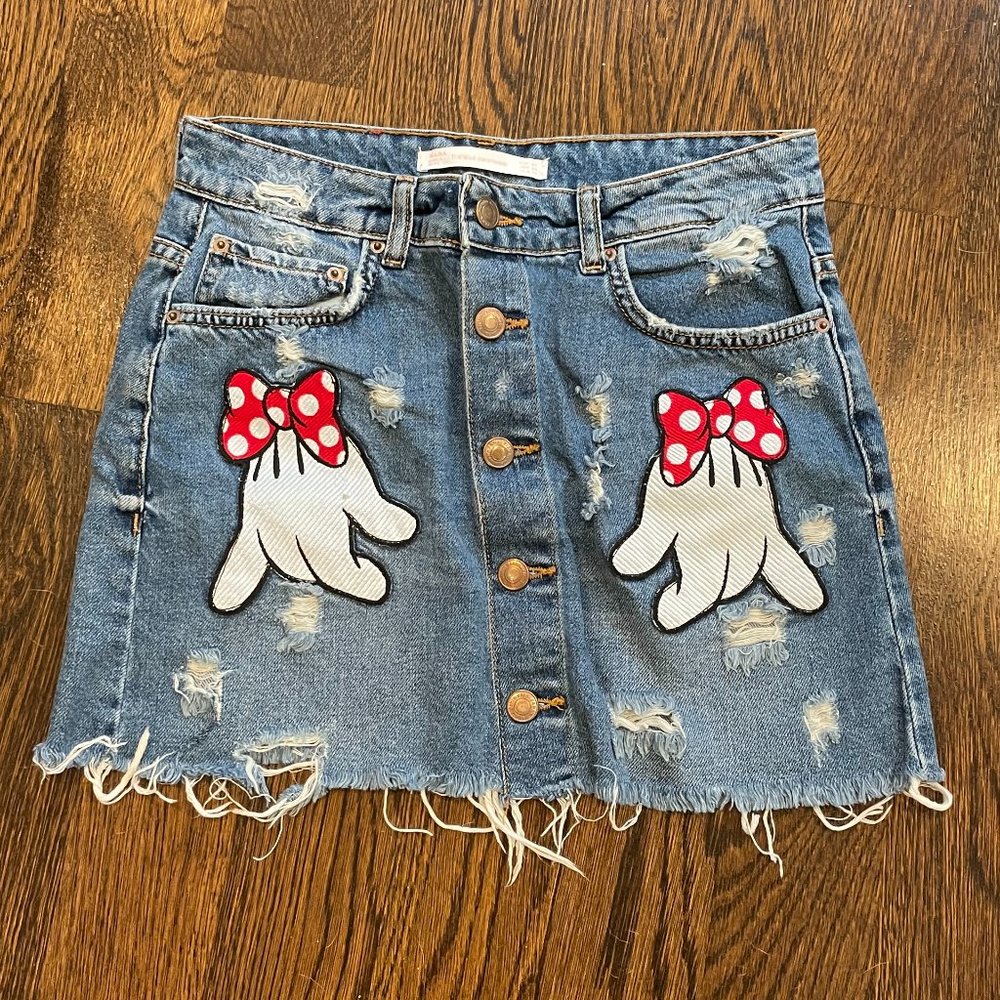 Disney Jean Skirt